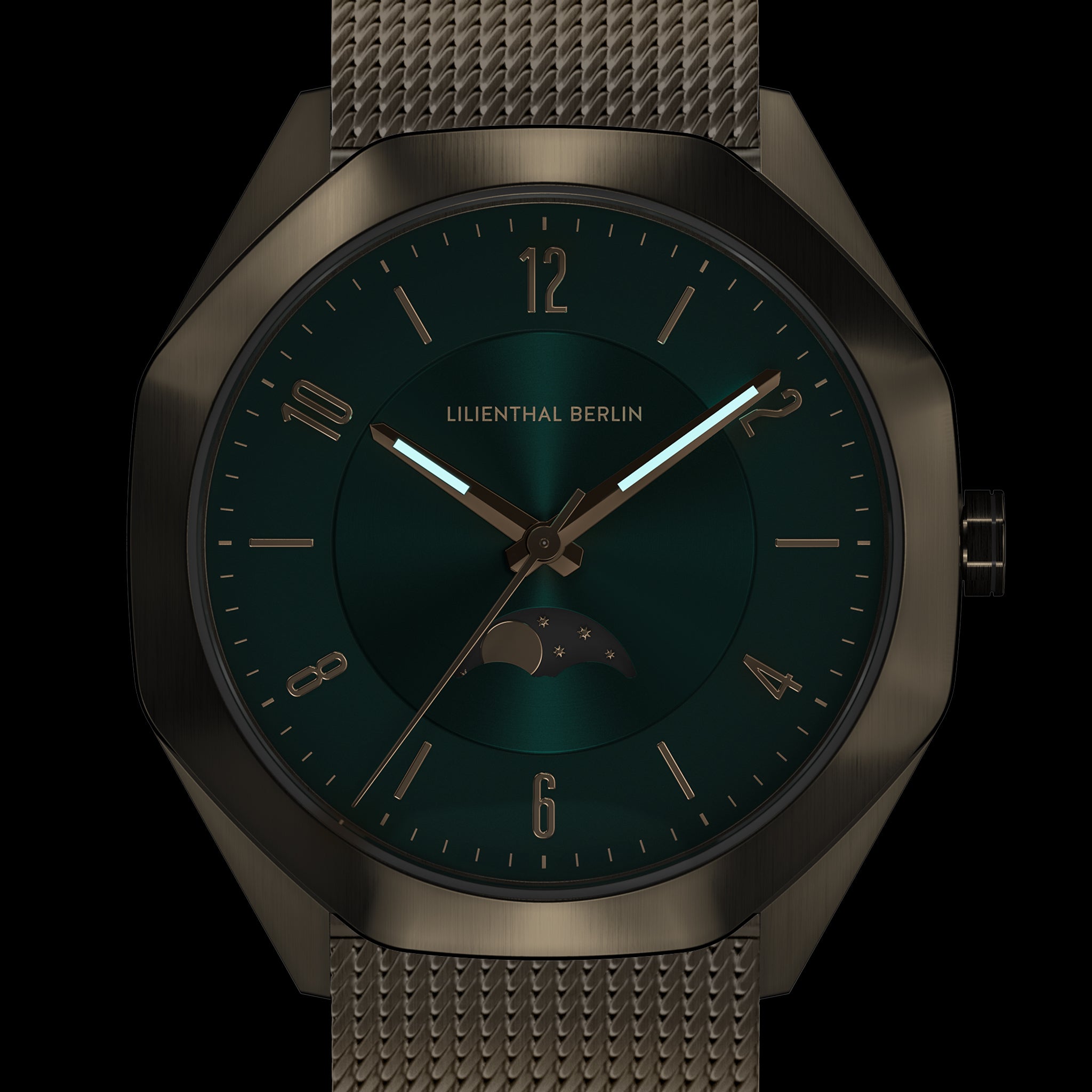 Octamoon Warm Gold Midnight Green - Lilienthal Berlin