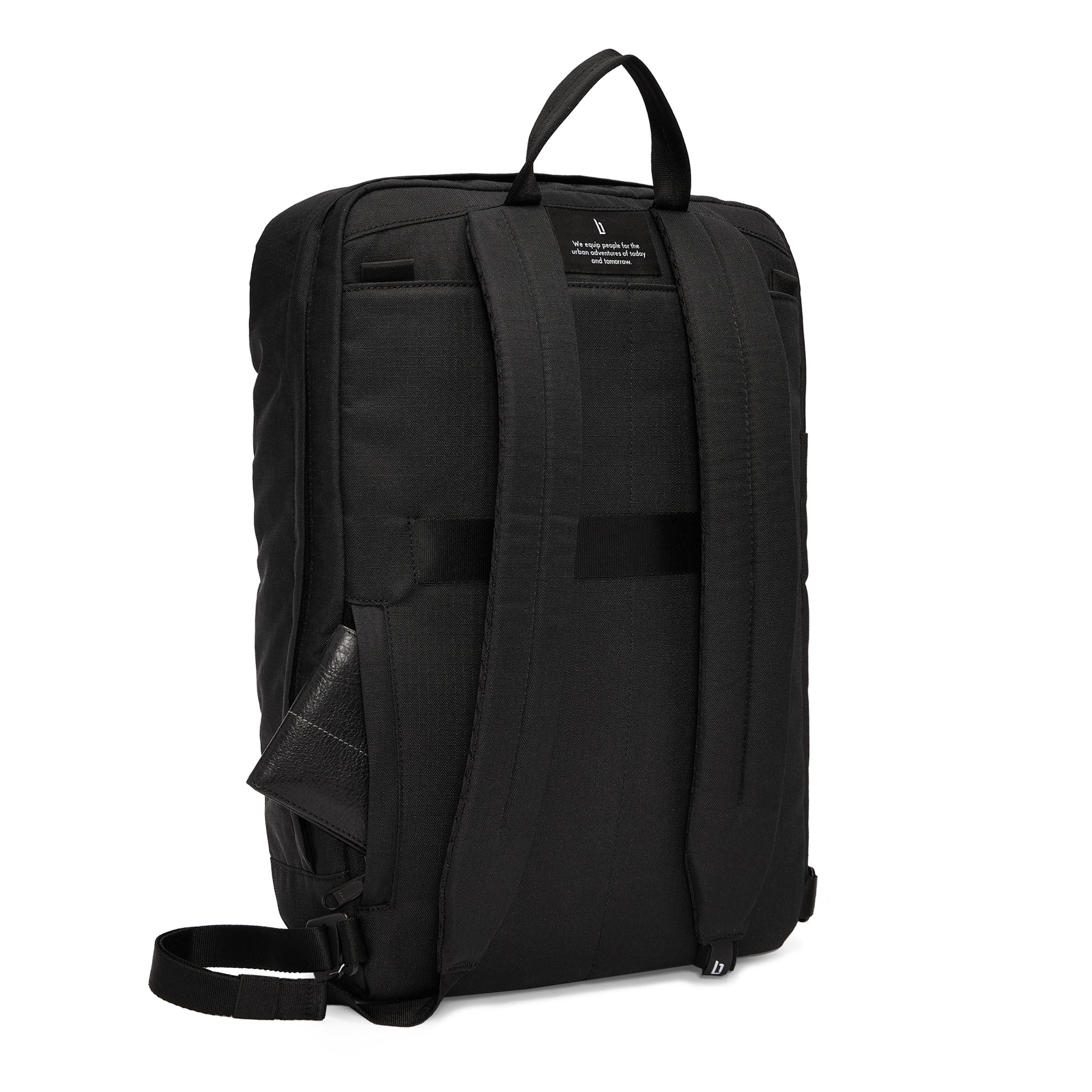 Urbaneer 3-in-1 Daypack Recycled Polyester Black - Lilienthal Berlin