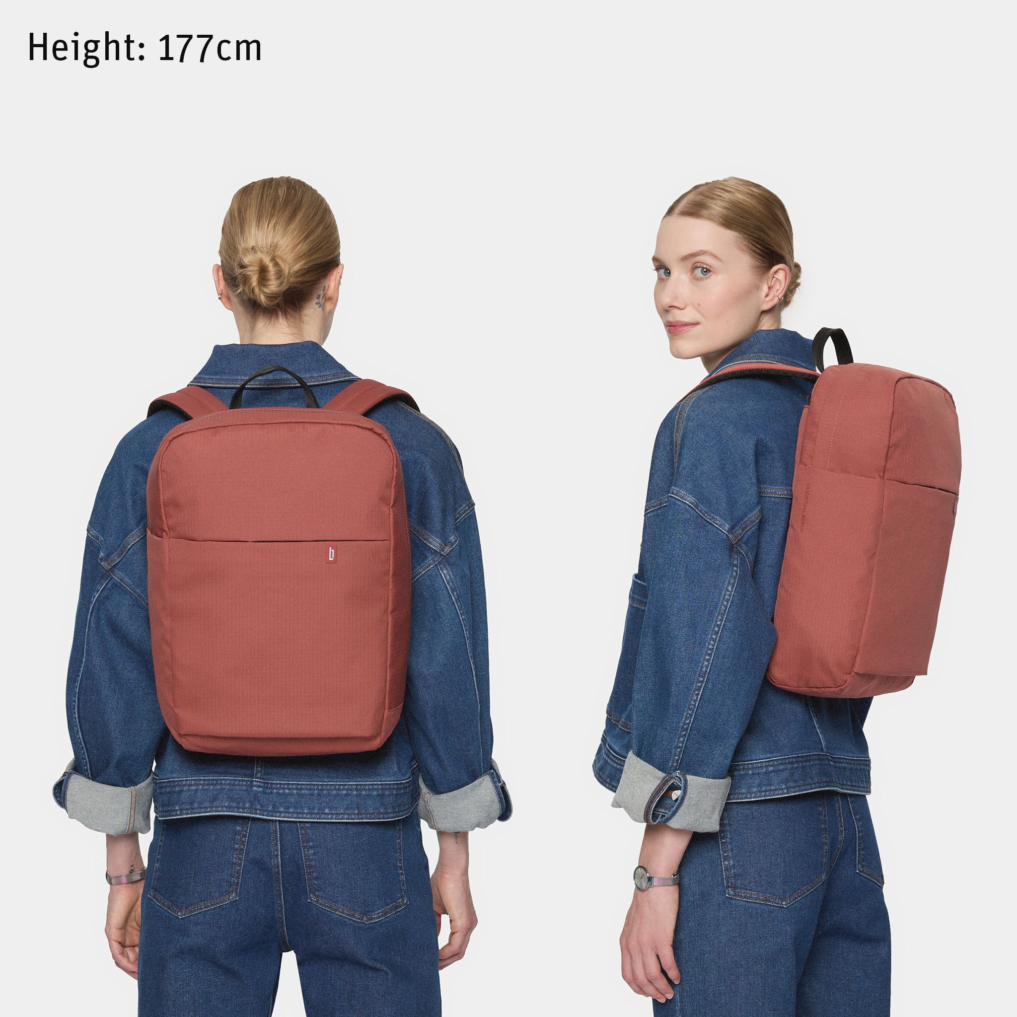 Urbaneer 3-in-1 Daypack Recycled Polyester Brick - Lilienthal Berlin