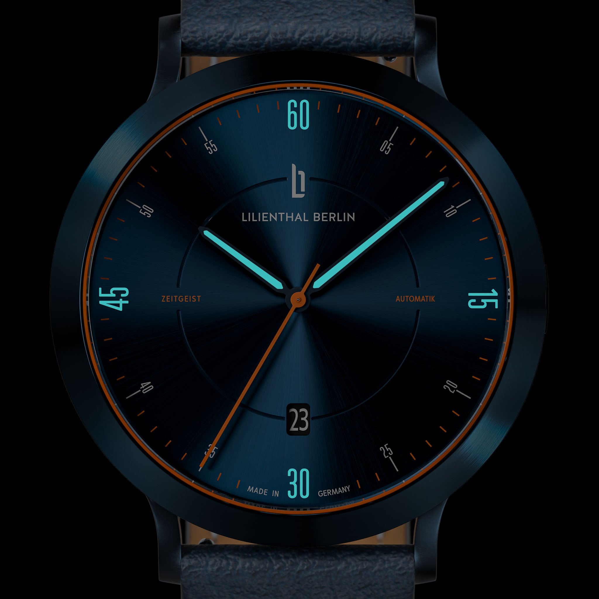 Zeitgeist Automatik Blue Orange - Lilienthal Berlin