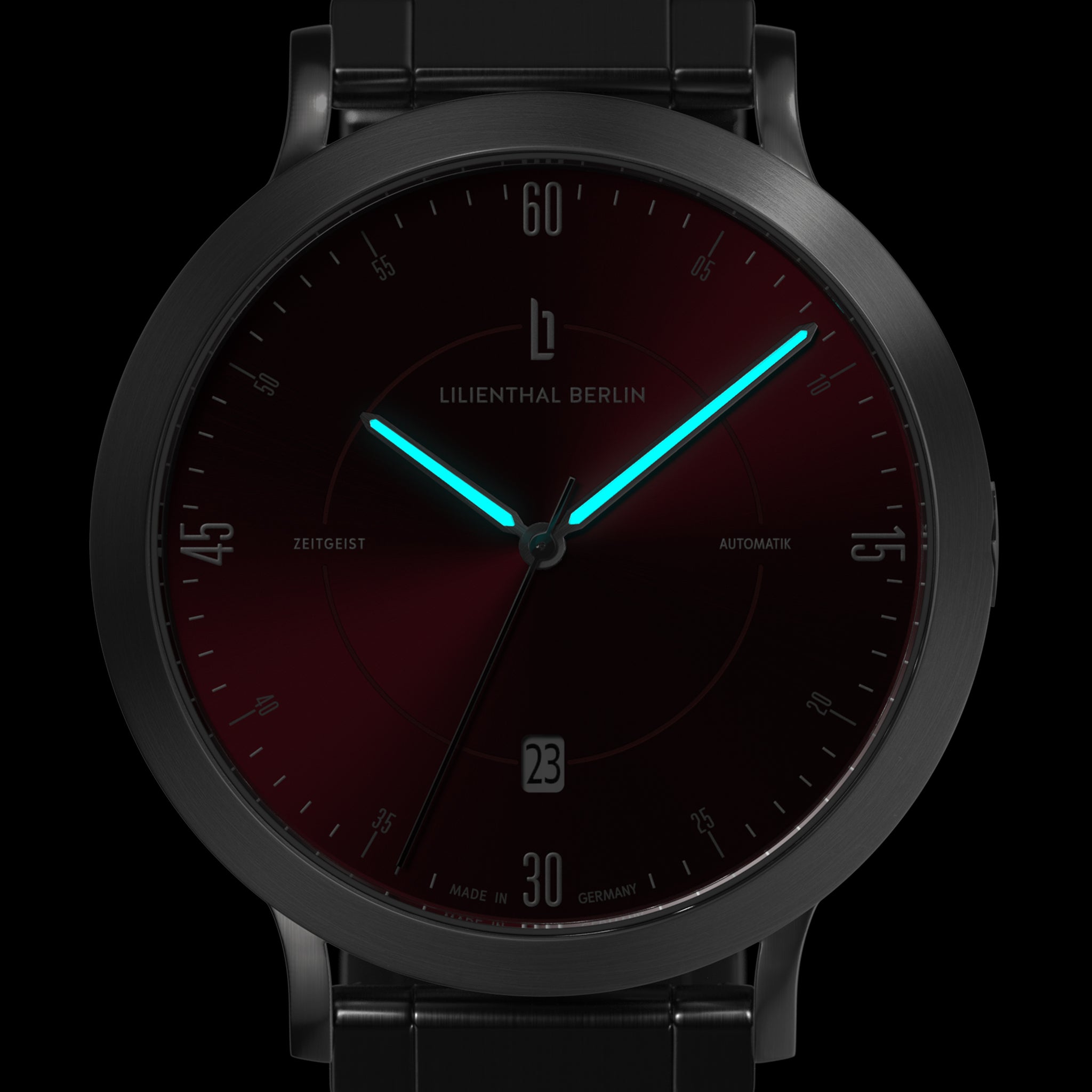 Zeitgeist Automatik Silver Bordeaux - Lilienthal Berlin