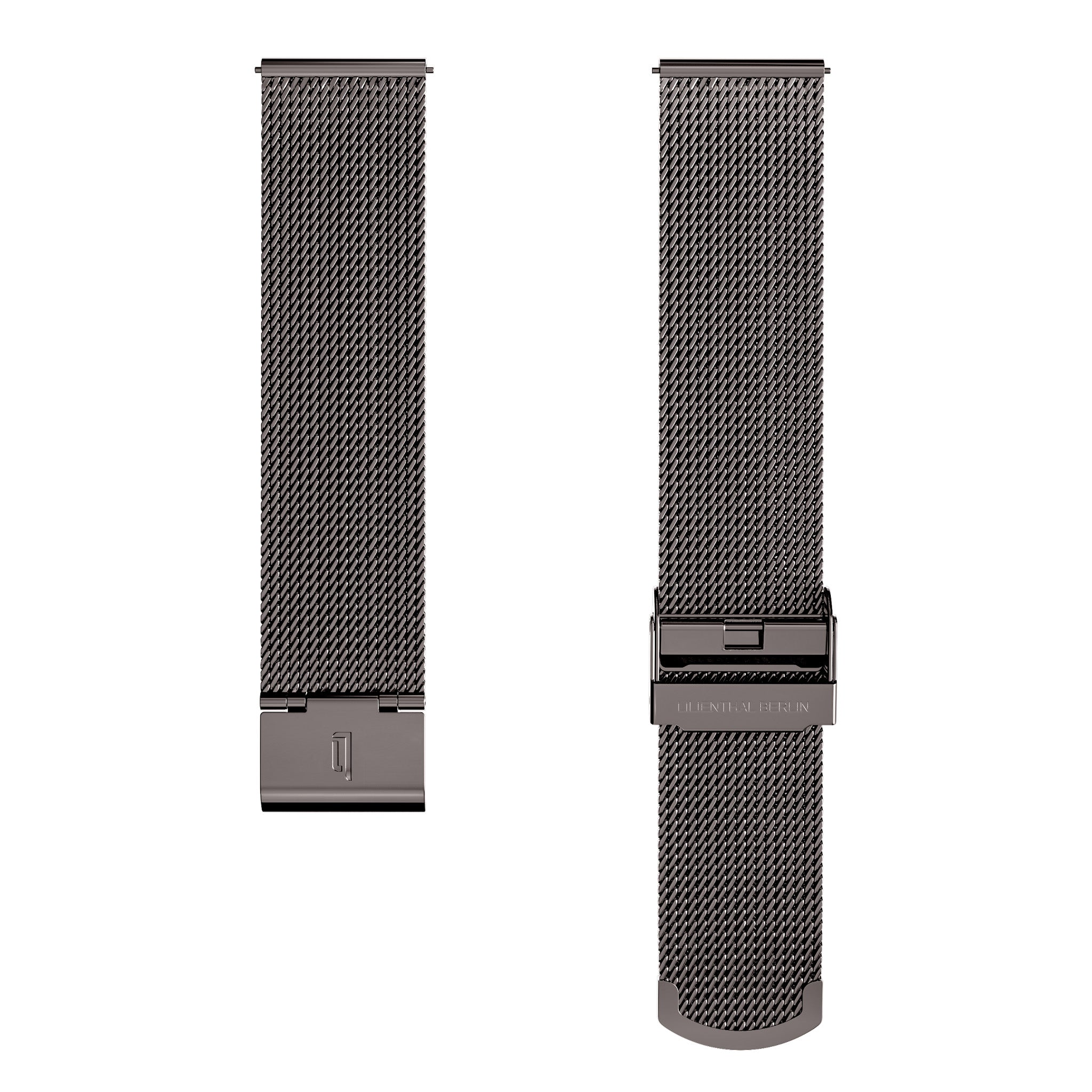 Mesh Strap – Anthracite Glossy