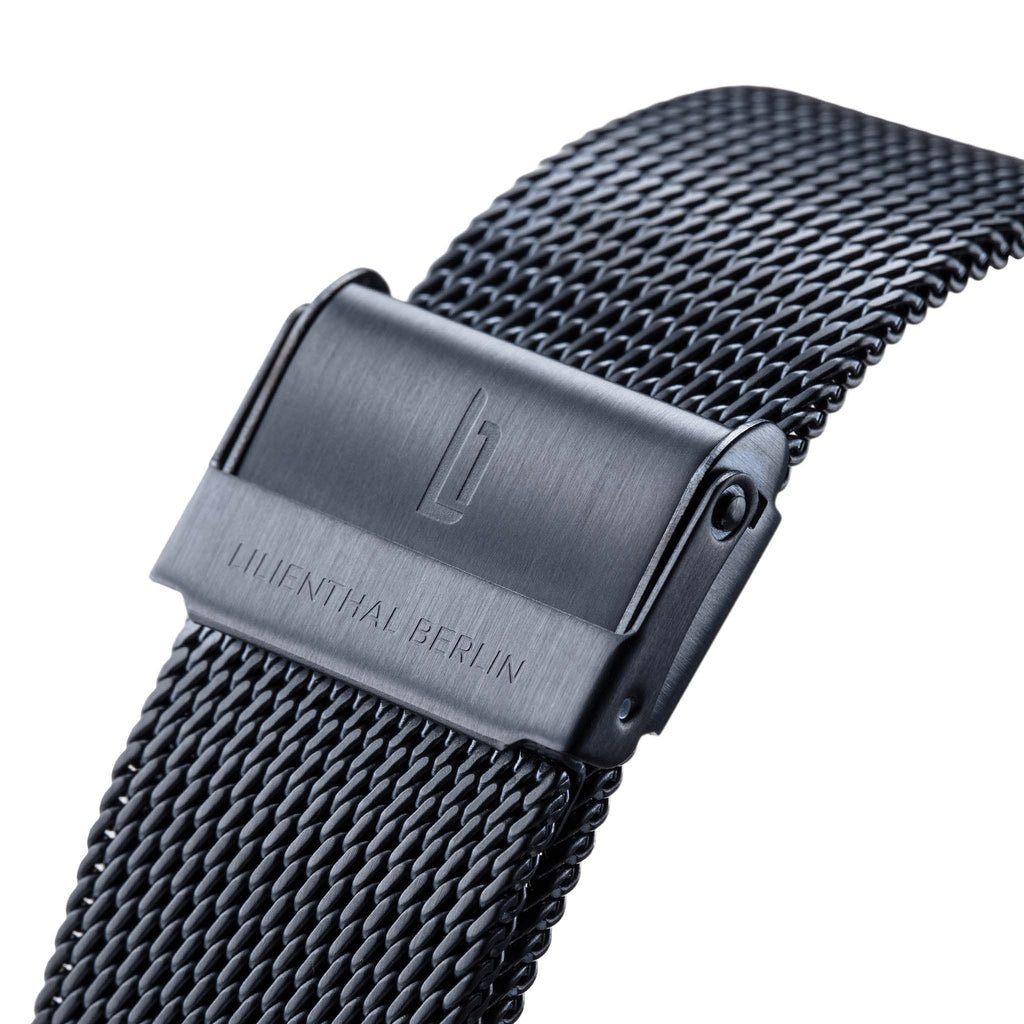 Mesh Steel blue Brushed - Lilienthal Berlin