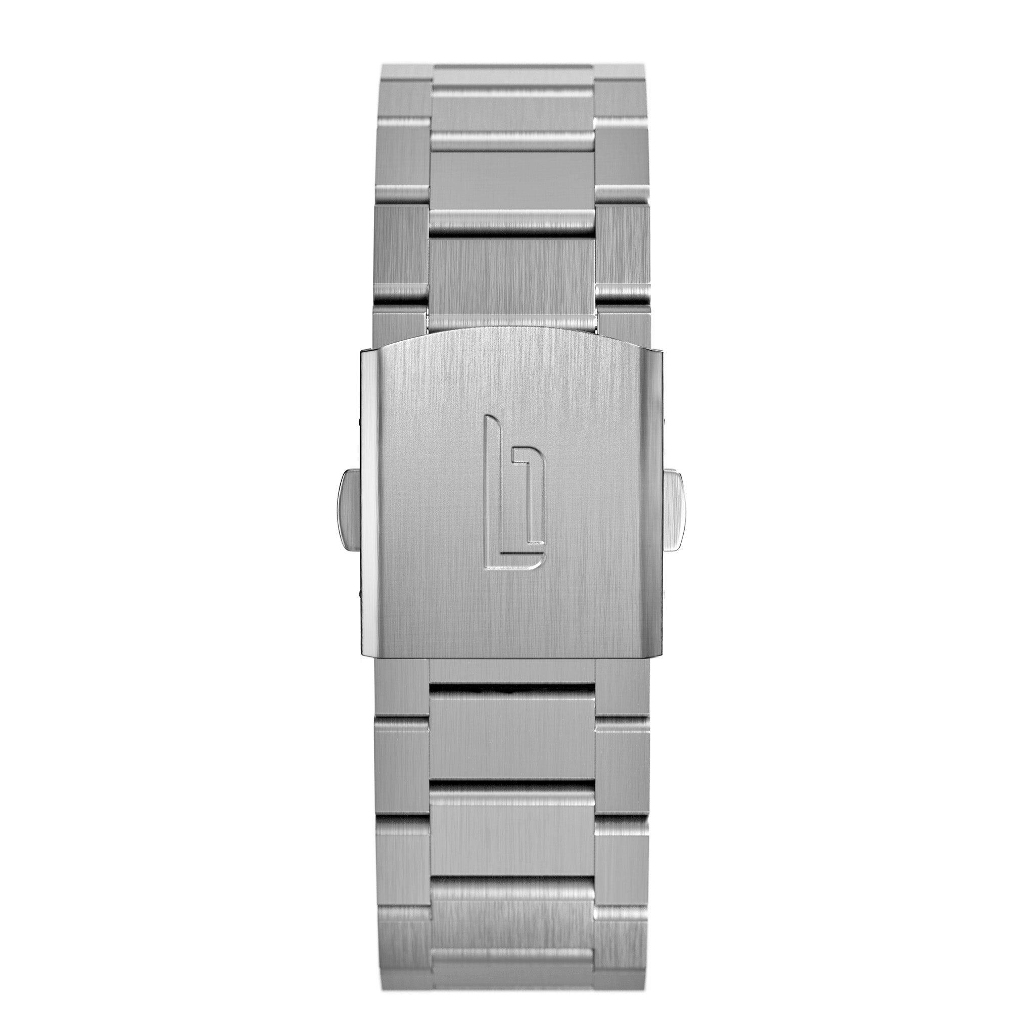 Stainless Steel Strap – Silver Brushed