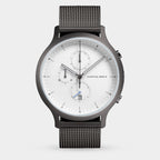 Chronograph – Dark Silver White