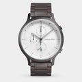 Chronograph – Dark Silver White
