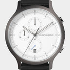 Chronograph – Dark Silver White