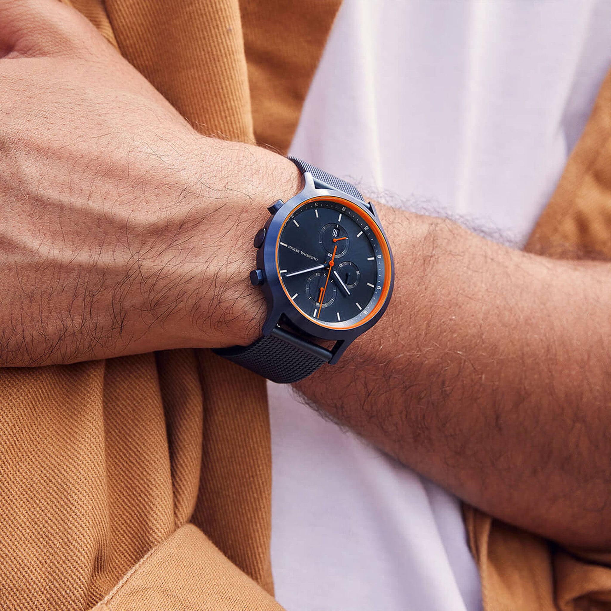 Chronograph – Blue Orange