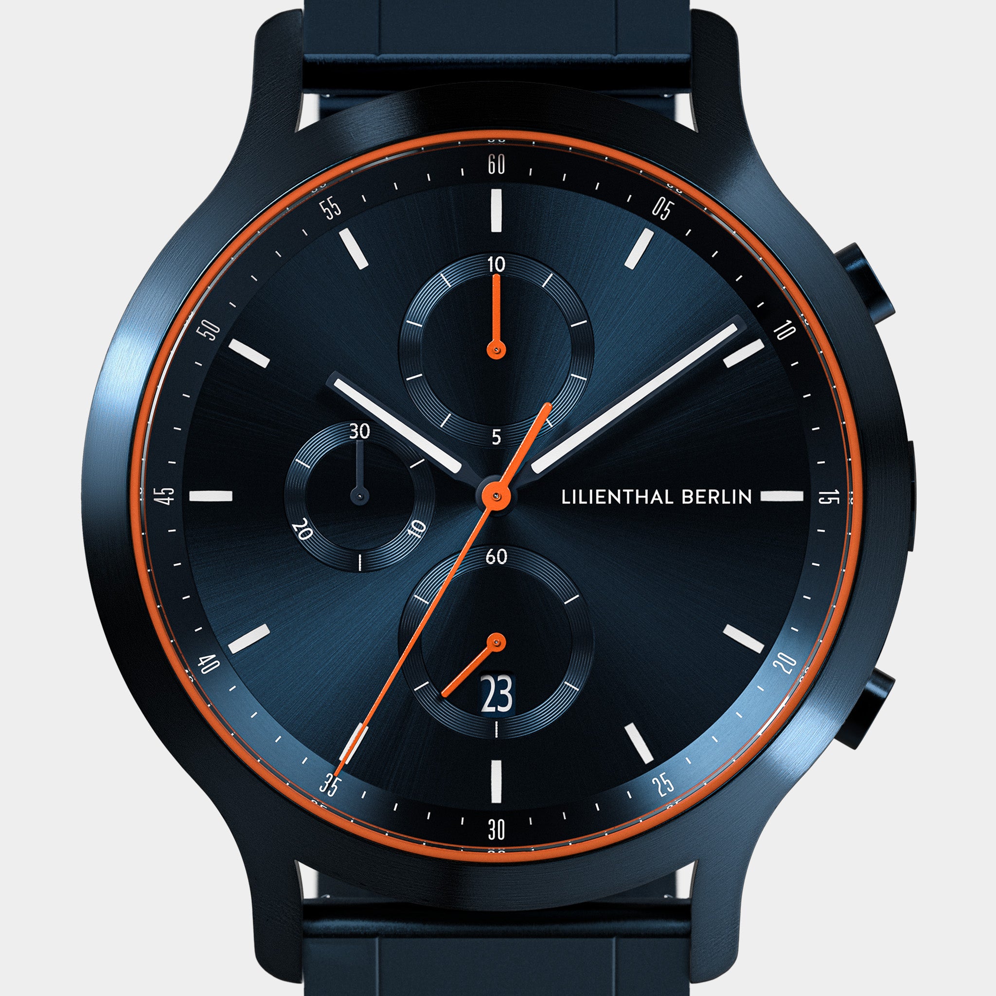 Chronograph – Blue Orange