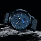 Chronograph Meteorite – Stellar Blue