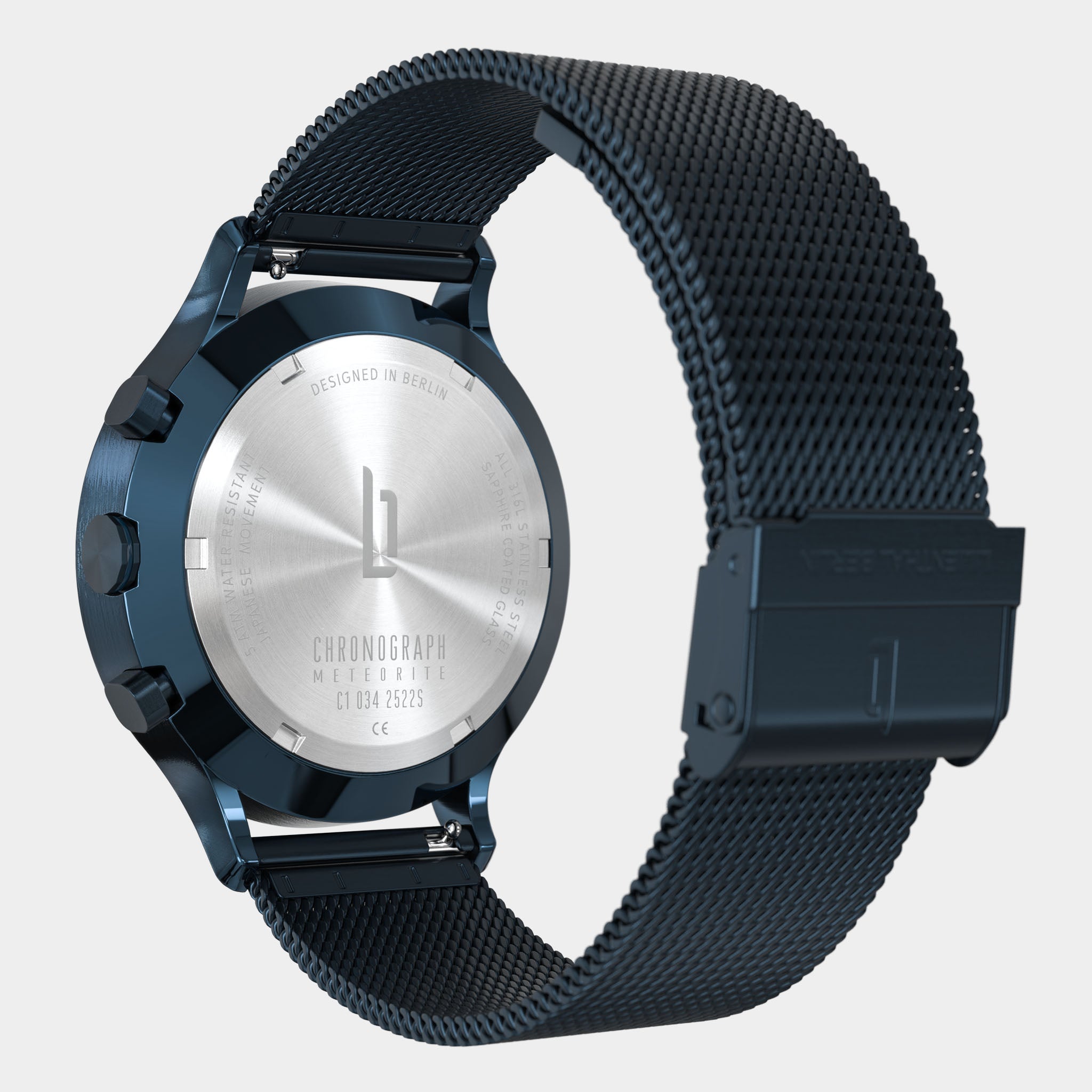 Chronograph Meteorite – Stellar Blue