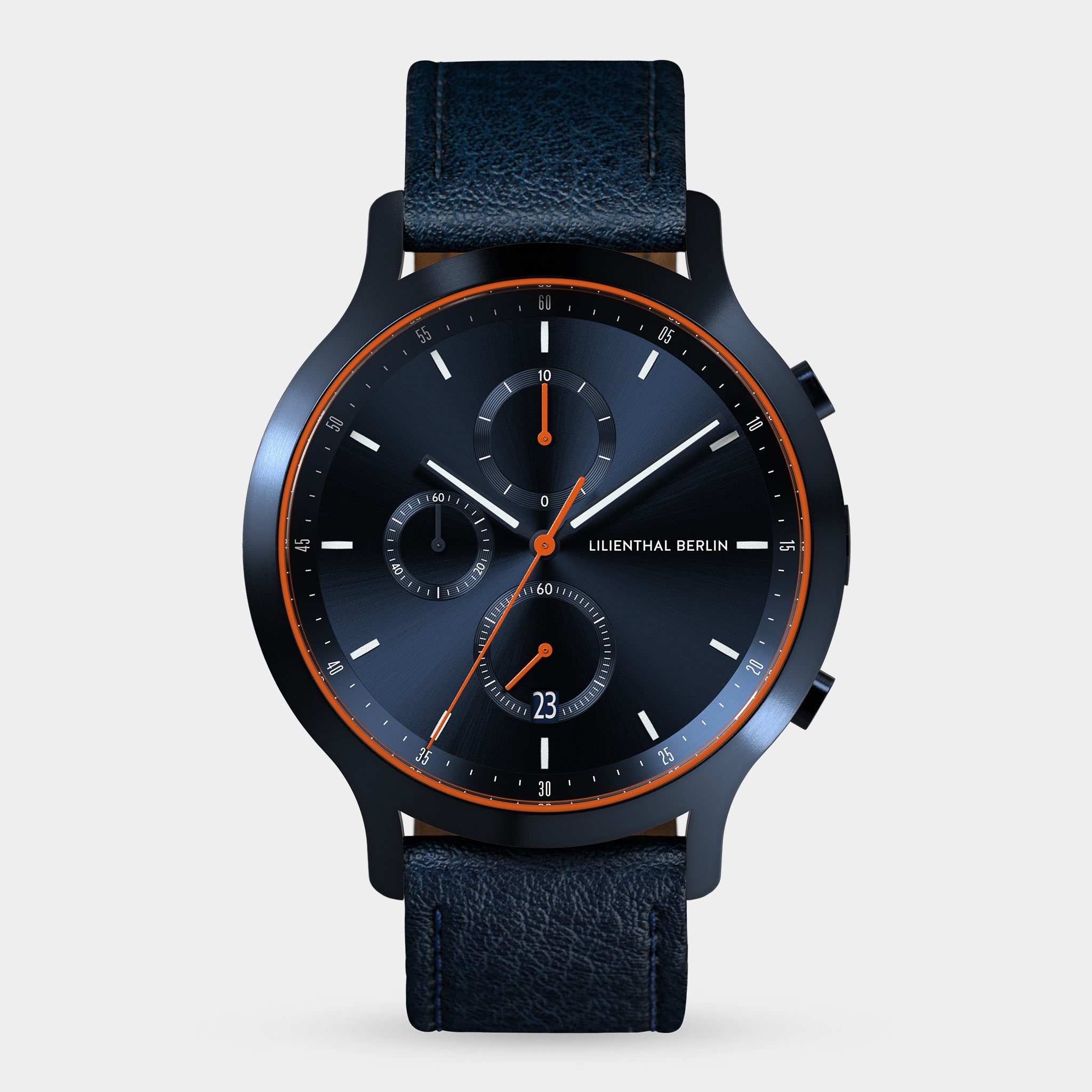 Chronograph – Blue Orange