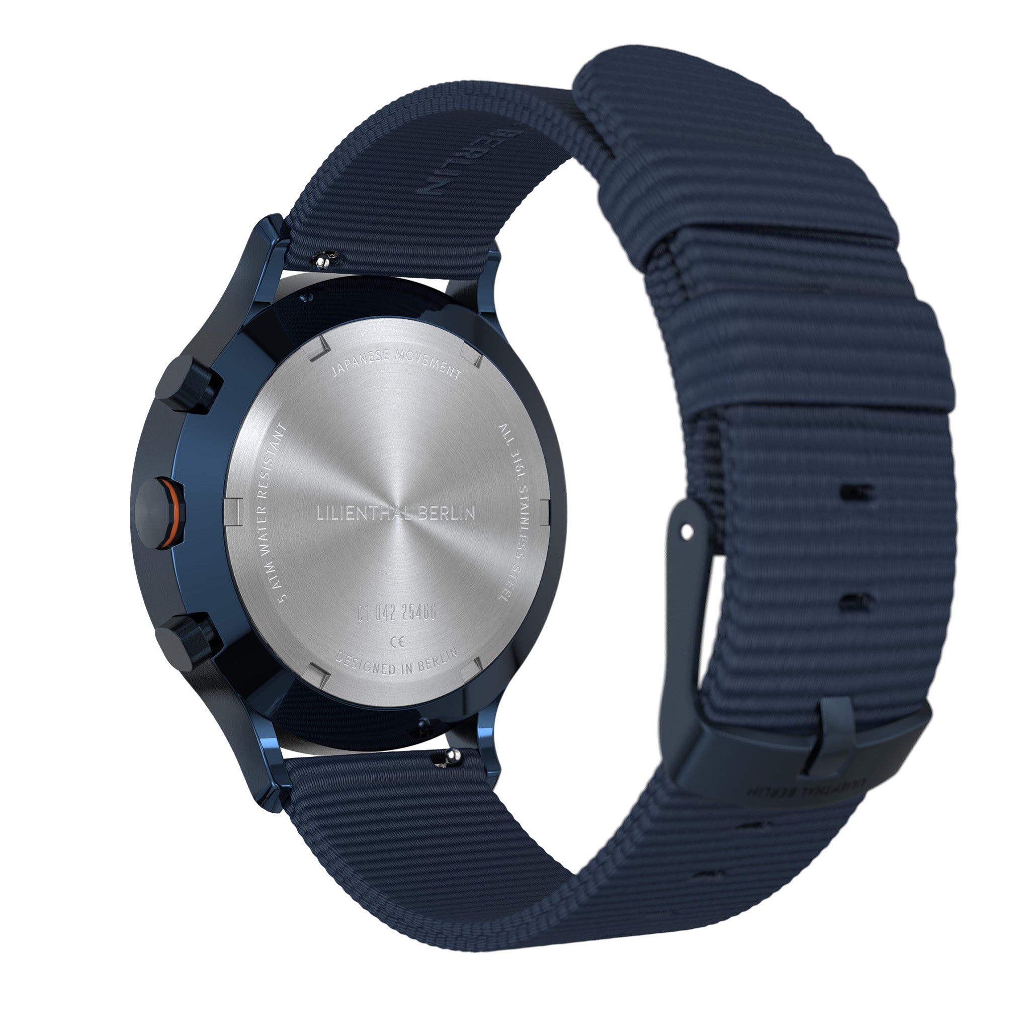 Chronograph – Blue Orange