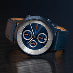 Chronograph LP – Blue Silver