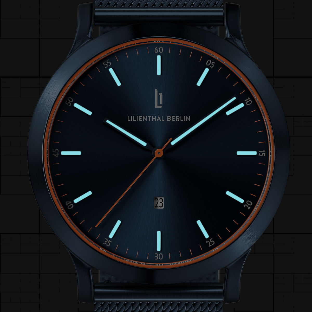 Huxley Blue Orange - Lilienthal Berlin