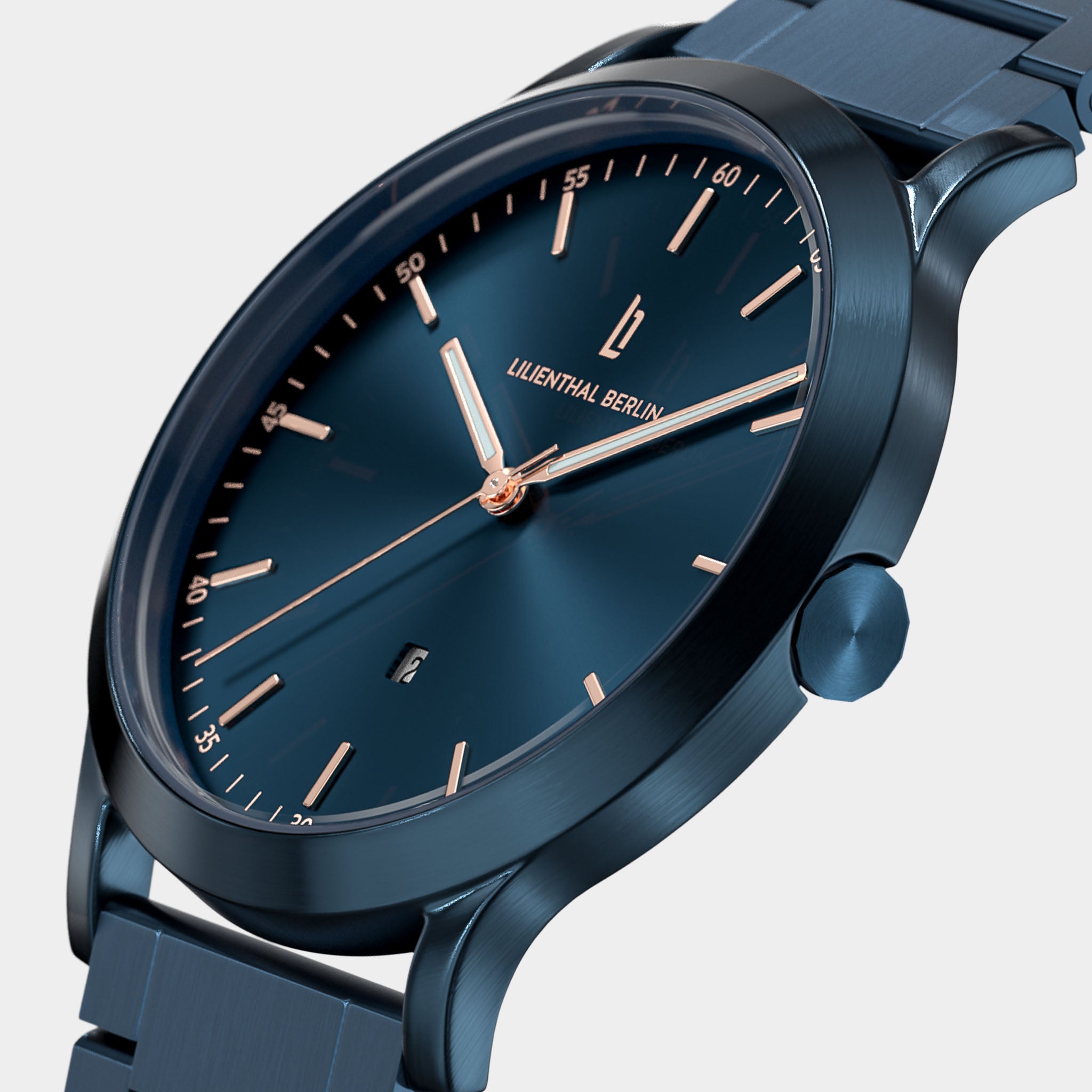 Huxley – Blue Rose Gold