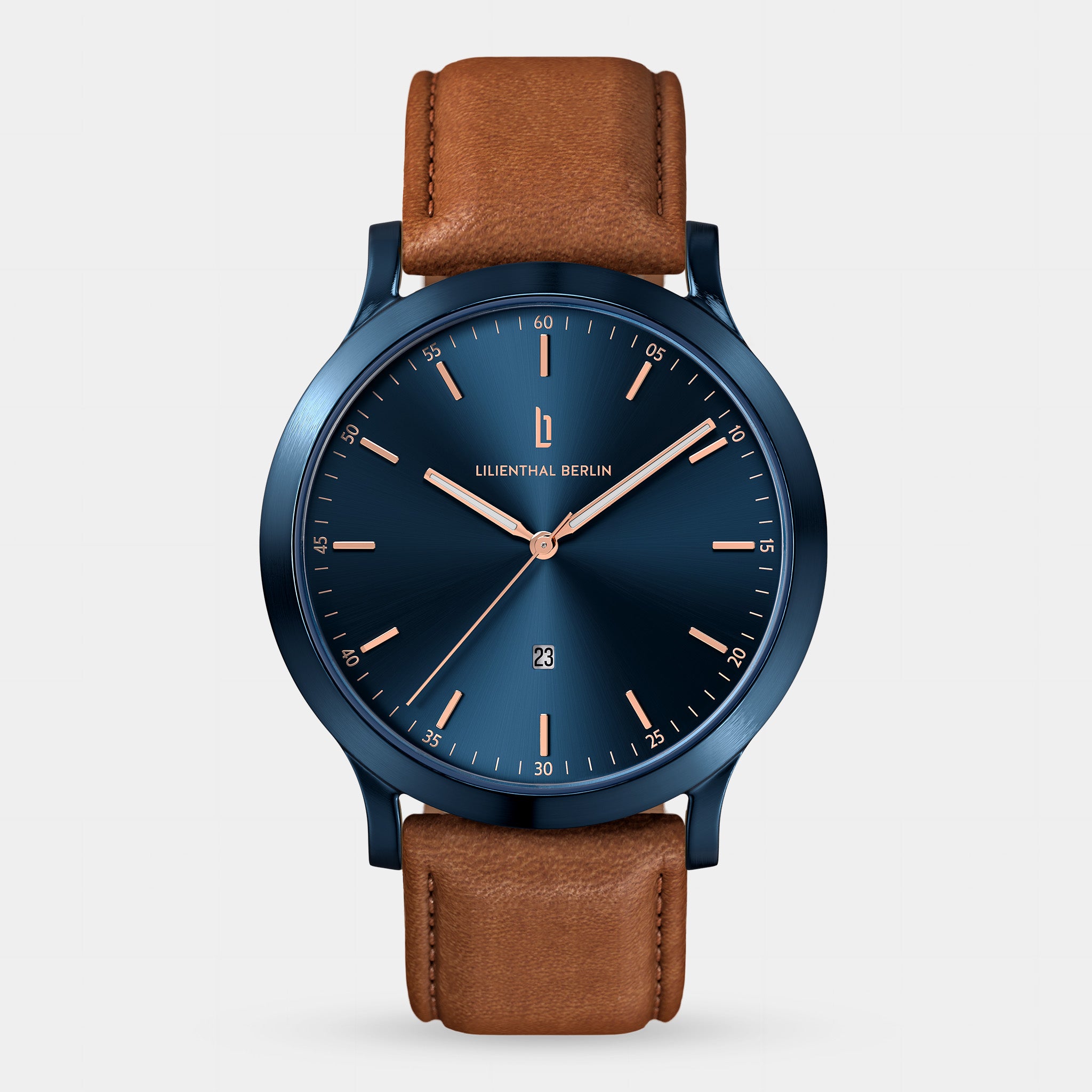 Huxley Blue Rose Gold - Lilienthal Berlin