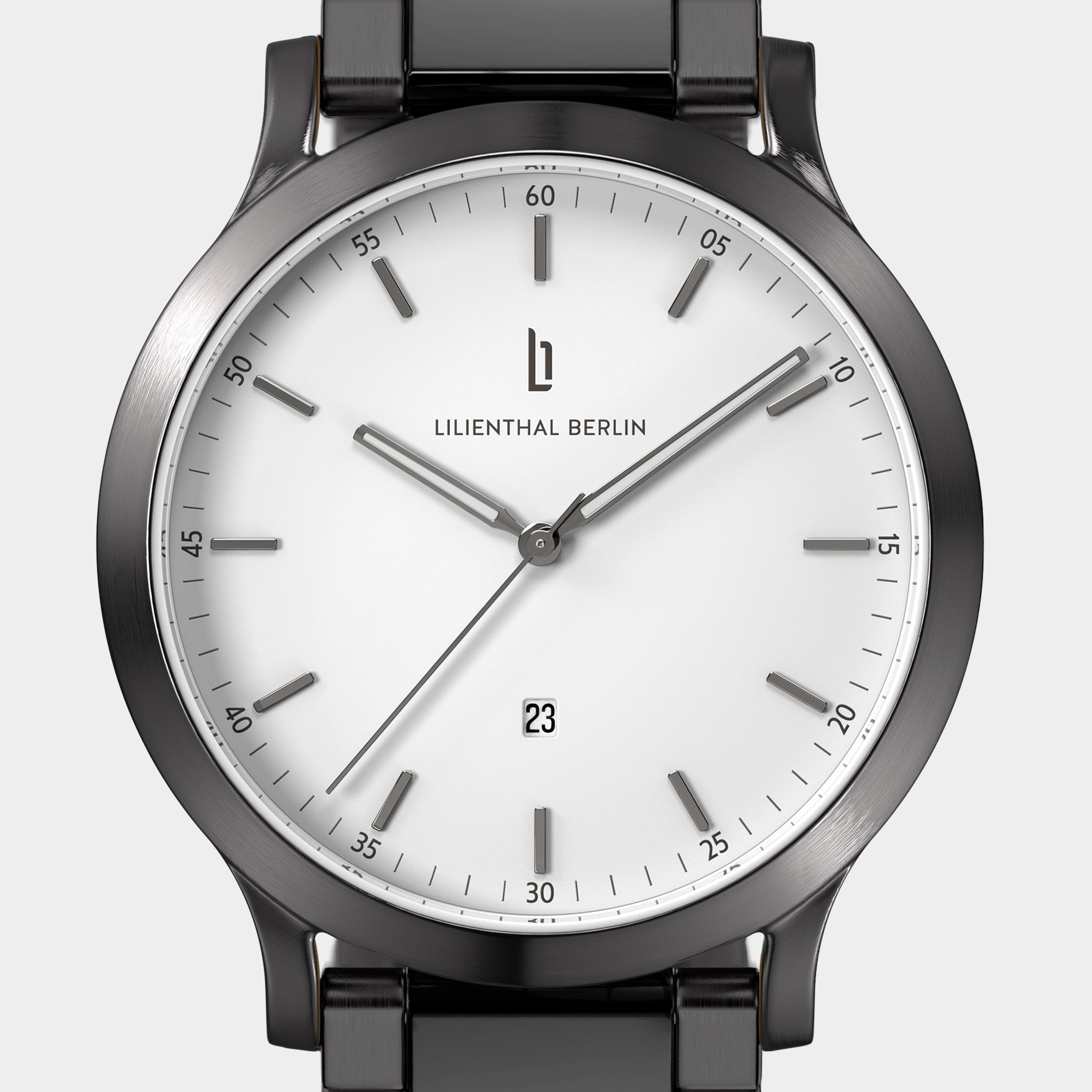 Huxley – Dark Silver White