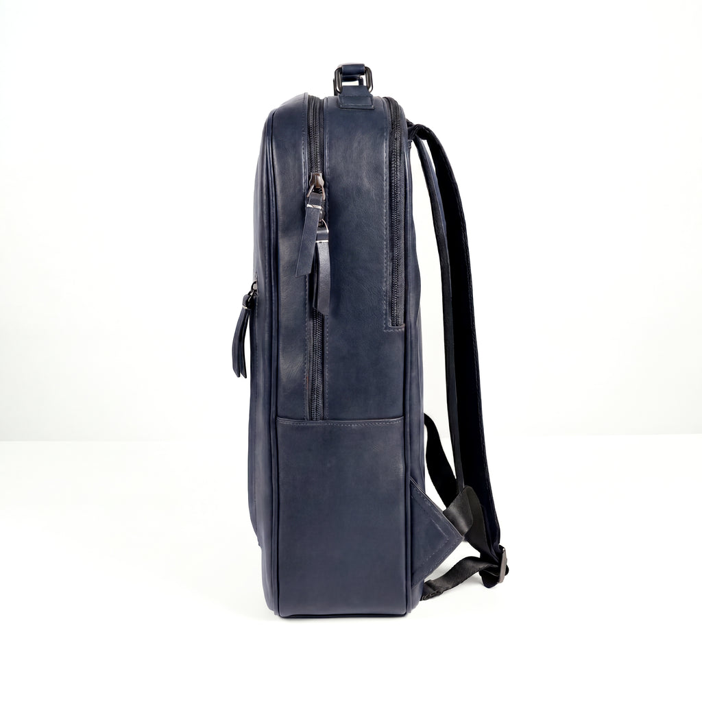 Virtuoso Minimalist Backpack – Navy Blue