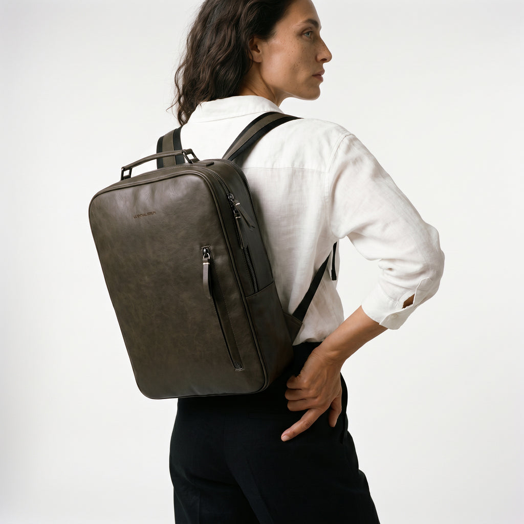 Virtuoso Minimalist Backpack – Khaki