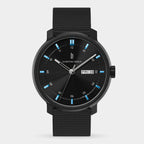 Neolux Day Date – Black Blue
