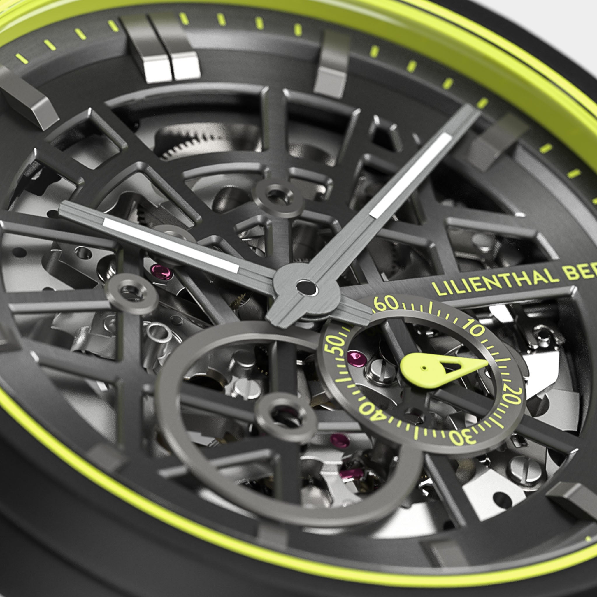 Neolux Skeleton – Black Lime