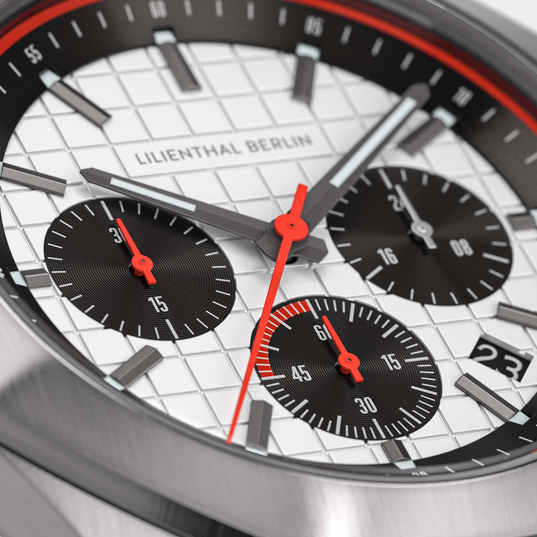 Octachrono – Silver Red