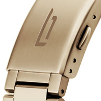 Stainless steel Beige Gold Brushed