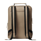 Minimalist Backpack Cactus Leather Sand - Lilienthal Berlin