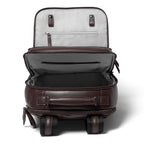 Essential Backpack Cactus Leather Dark Brown - Lilienthal Berlin