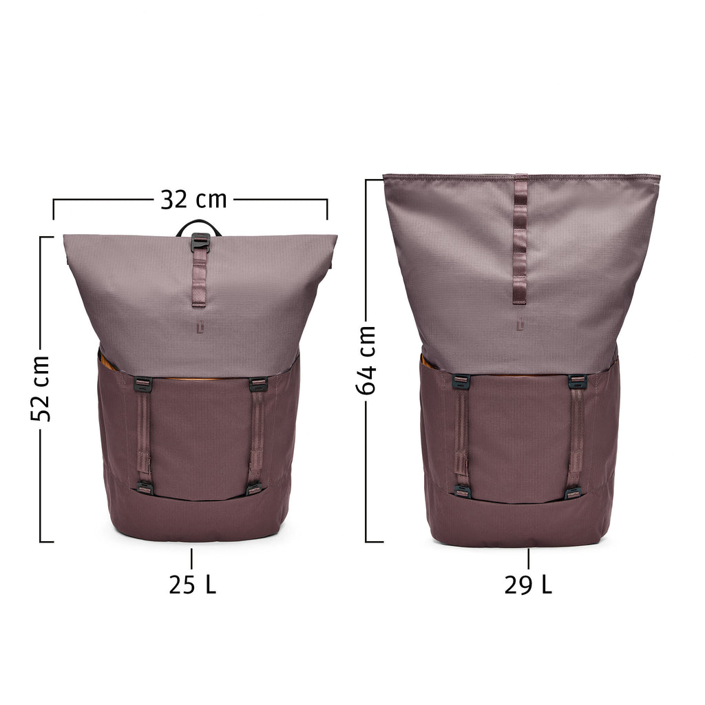 Urbaneer Rolltop - Aubergine - Lilienthal Berlin