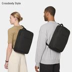 Urbaneer 3-in-1 Daypack Recycled Polyester Black - Lilienthal Berlin