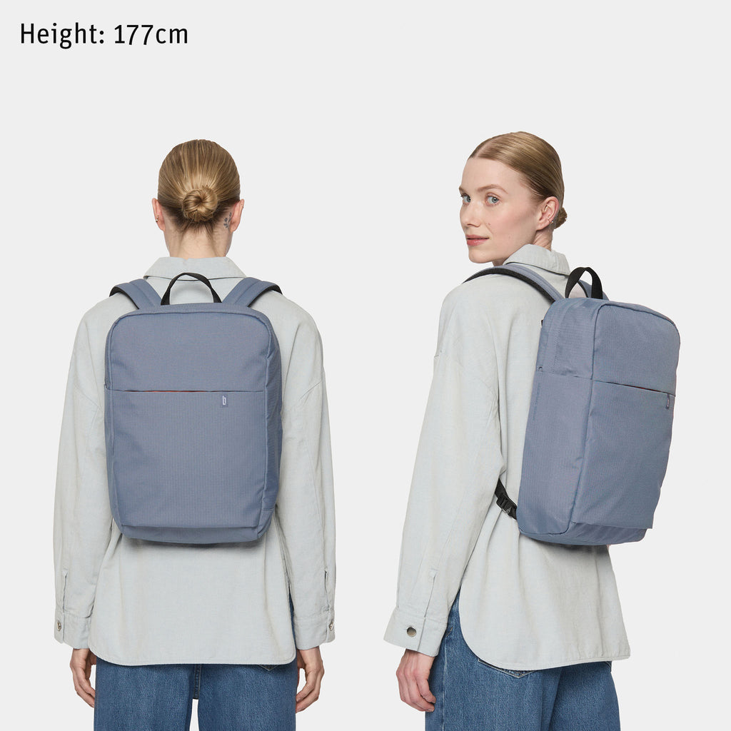 Urbaneer 3-in-1 Daypack Recycled Polyester Slate Blue - Lilienthal Berlin