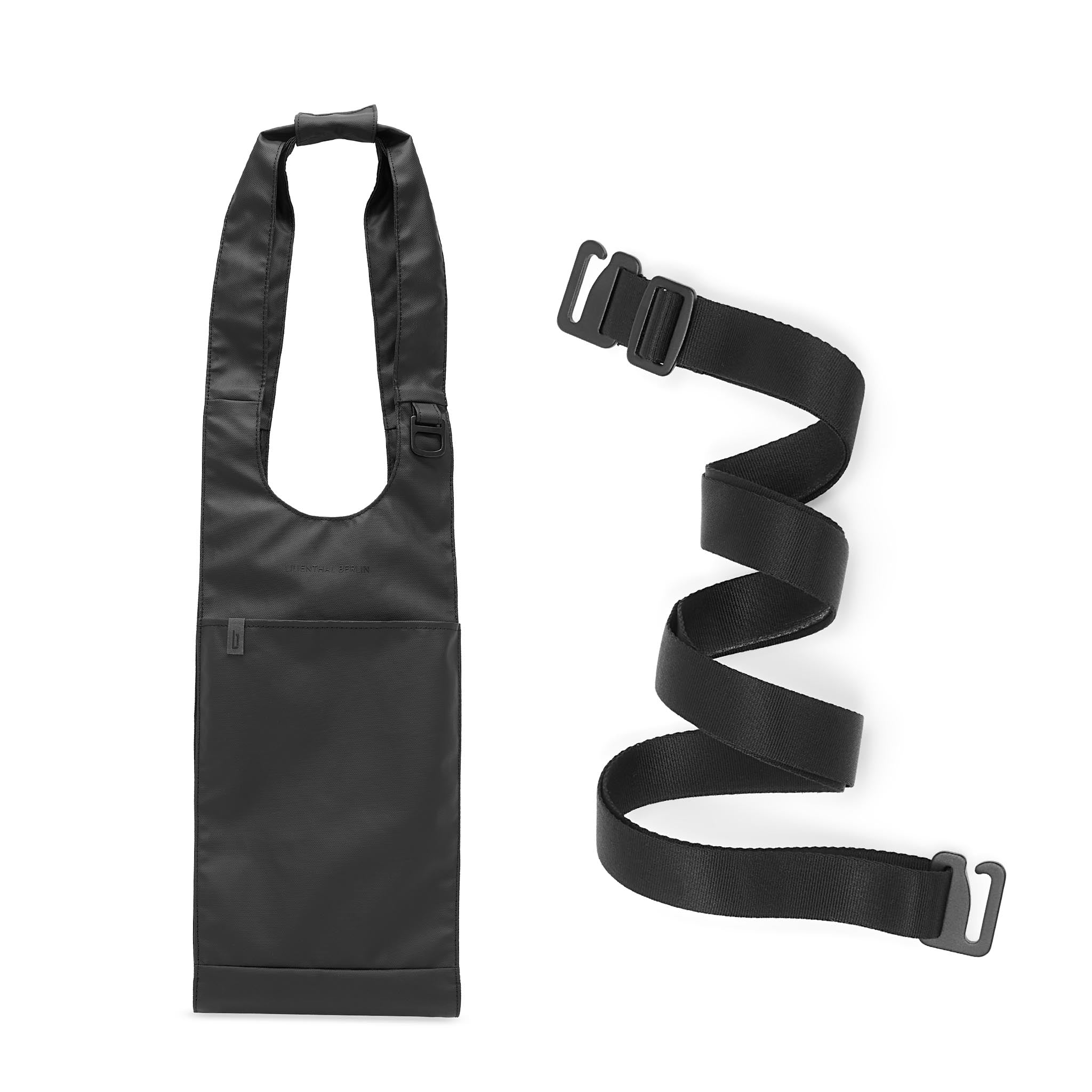 Tote Bag Recycled Polyester Black - Lilienthal Berlin