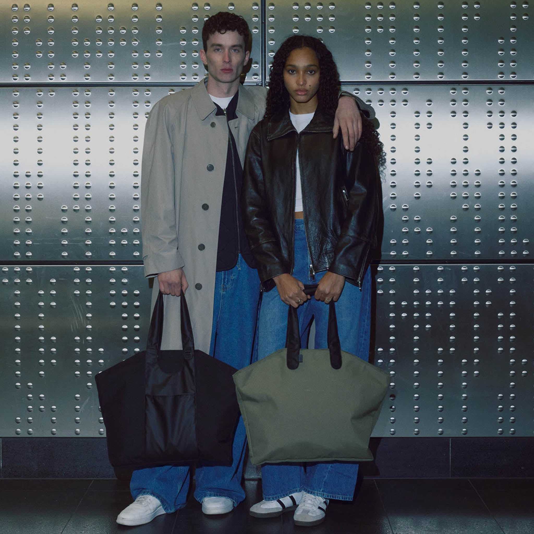 Tote Bag Recycled Polyester Beige - Lilienthal Berlin