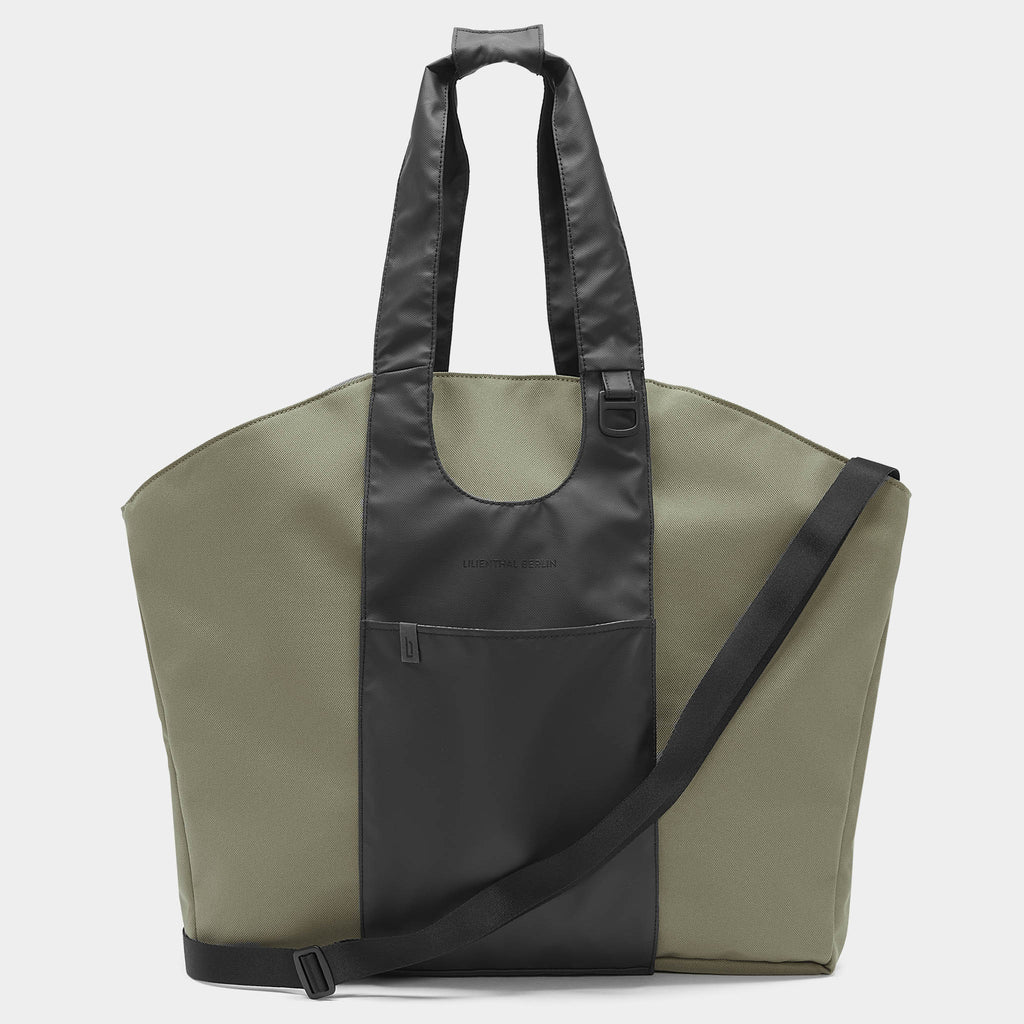 Tote Bag Recycled Polyester Olive Green - Lilienthal Berlin