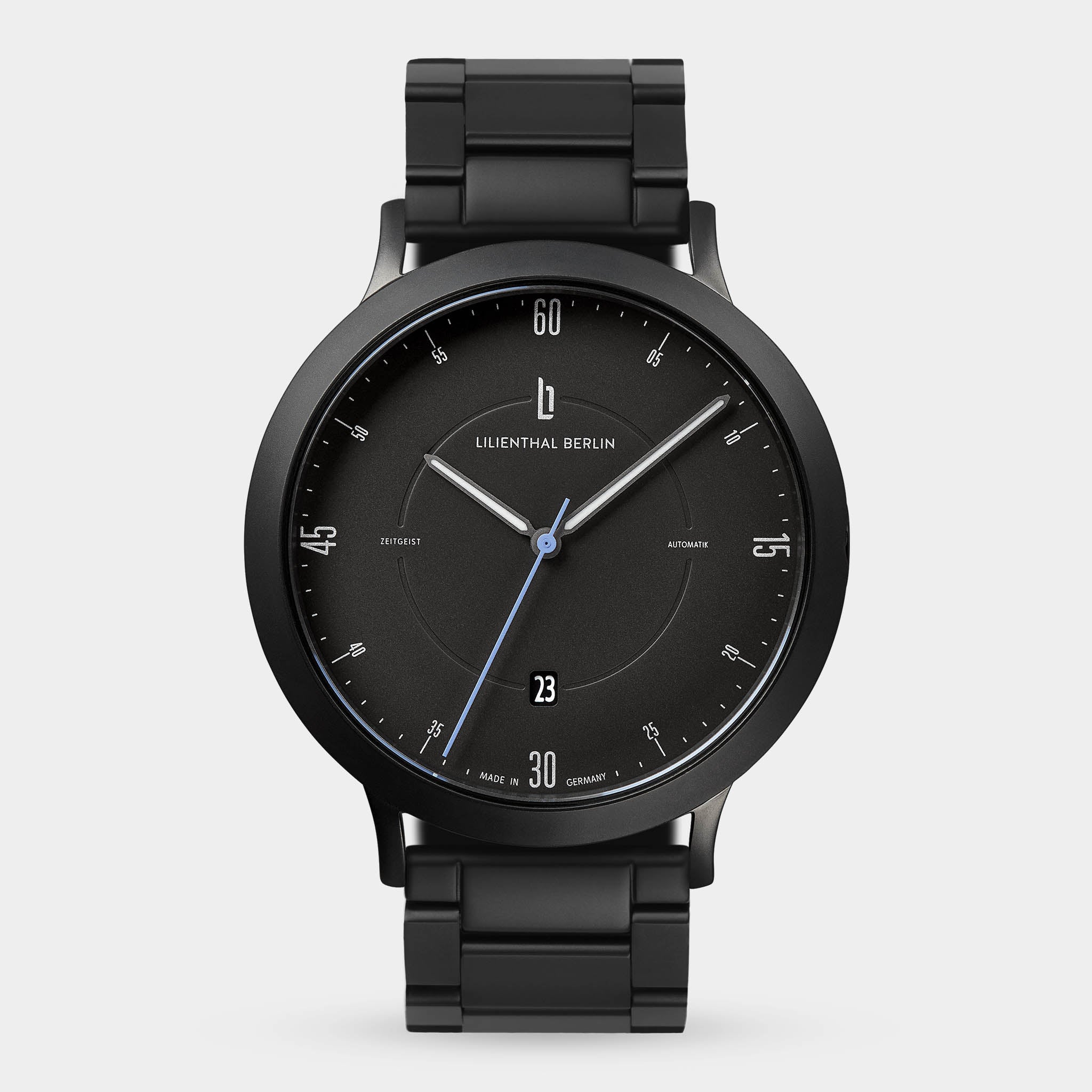 Zeitgeist Automatik All Black Stainless steel Black Matte