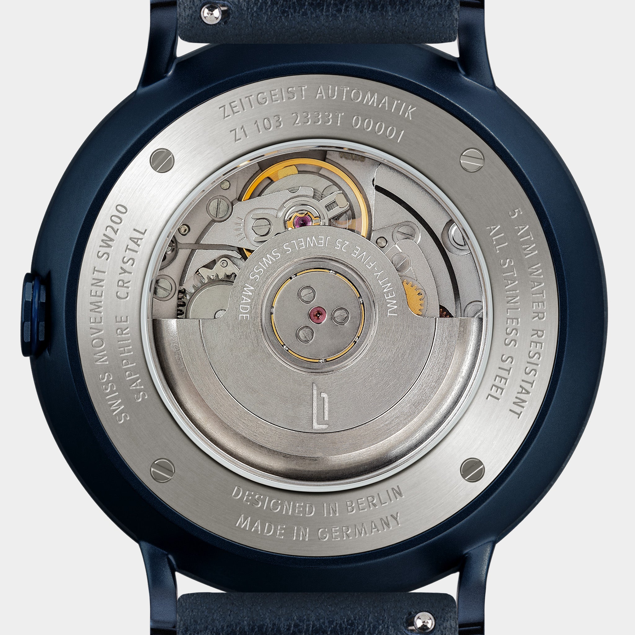 Zeitgeist Automatik – All Blue